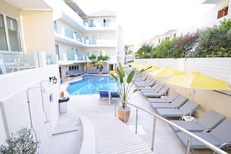 Dimitrios Beach Hotel Adults Friendly 14 Plus Rethimnon Buitenkant foto