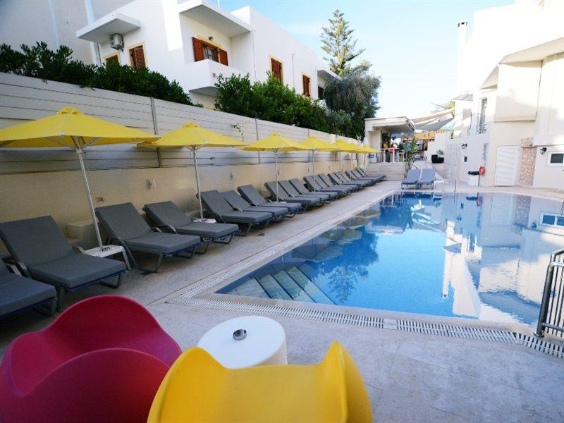 Dimitrios Beach Hotel Adults Friendly 14 Plus Rethimnon Buitenkant foto